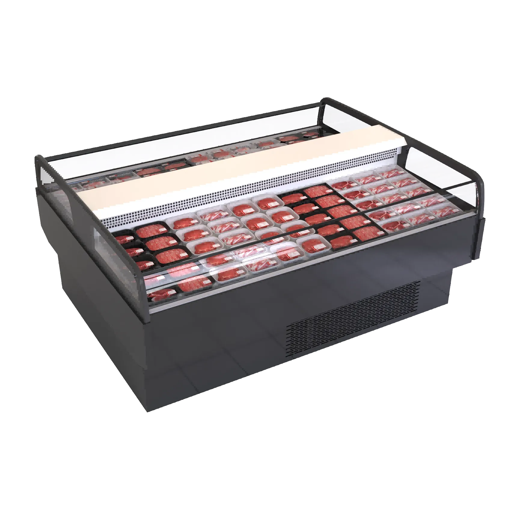 Double-Island Promotion Cooler